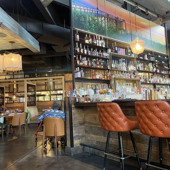 The Southern Pecan - Bar and seating area. - Southern Near Me - Charlotte, North Carolina