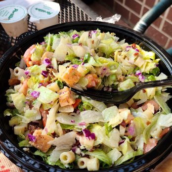 Portillo's Sycamore - Chopped salad with extra dressing - Salad Near Me - Sycamore, Illinois