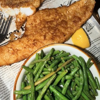 Abby's Irish Pub - Cod fish and fresh green beans. - Irish Pub Near Me - Colorado Springs, Colorado
