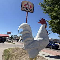 Pollo El Ranchero - Can't miss this giant chicken sign!