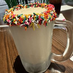 Birthday cake adult shake