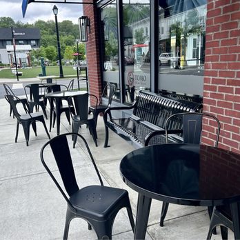 Tomo Asian Fusion - Tables under the awning - Asian Fusion Near Me - Poughkeepsie, New York
