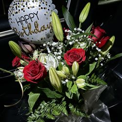 Safeway - Birthday bouquet for Mommy's birthday.