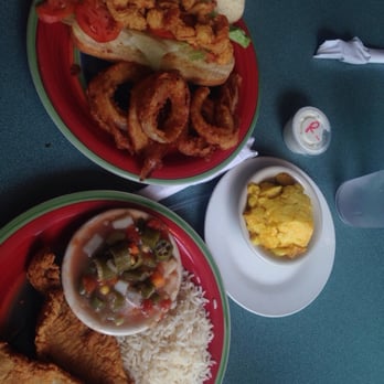 Aunny's - Fried fish/rice/okra. Shrimp po boy - Southern Near Me - Georgetown, South Carolina Aunny's - Fried fish/rice/okra. Shrimp po boy - Southern Near Me - Georgetown, South Carolina