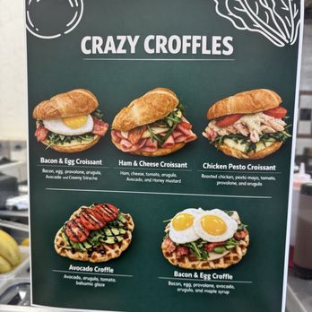 Crazy Croffles - Savory croffles - Desserts Near Me - Salt Lake City, Utah