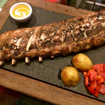 Pura Brasa - Super Pork Ribs (self proclaimed as "Spectacular!") - Catalan Near Me - Barcelona, B Pura Brasa - Super Pork Ribs (self proclaimed as "Spectacular!") - Catalan Near Me - Barcelona, B