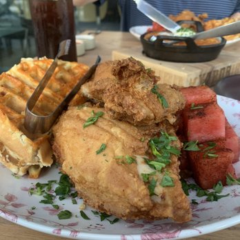Yardbird - Chicken 'N' Watermelon 'N' Waffles. - Southern Near Me - Dallas, Texas Yardbird - Chicken 'N' Watermelon 'N' Waffles. - Southern Near Me - Dallas, Texas