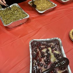 Terri's Catering - Blueberry cobbler
