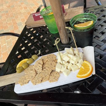 Bin 39 - Manchego cheese plate and sangria - Wine Bars Near Me - St. Augustine, Florida