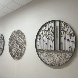 Artwork in Building #1 first floor hallway Artwork in Building #1 first floor hallway
