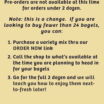 Nate's Bagels - From the "Larger Bagel Pre-Order" tab on the website - Bagels Near Me - Richmond, Virginia Nate's Bagels - From the "Larger Bagel Pre-Order" tab on the website - Bagels Near Me - Richmond, Virginia