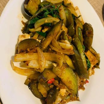 Thai Issan Cuisine - Eggplant Stir-Fry & Mixer - Thai Near Me - Honolulu, Hawaii Thai Issan Cuisine - Eggplant Stir-Fry & Mixer - Thai Near Me - Honolulu, Hawaii