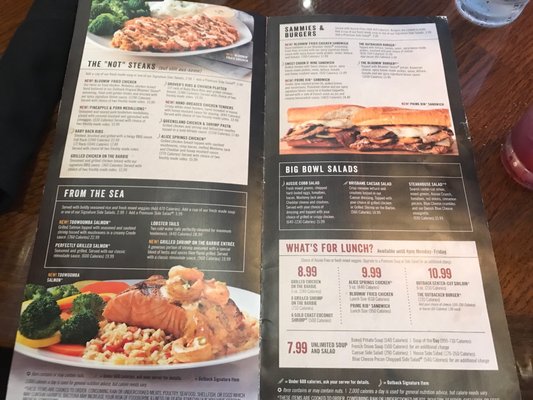 Menu photo 5 Outback Steakhouse Clermont, FL Menu photo 5 Outback Steakhouse Clermont, FL