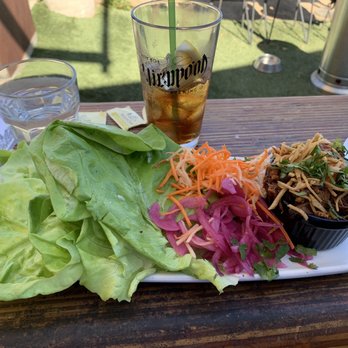 Viewpoint Brewing - Pulled pork lettuce wraps - Breweries Near Me - Del Mar, California