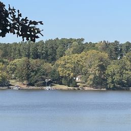 The view was Just amazing on a beautiful day at High Rock Lake. The view was Just amazing on a beautiful day at High Rock Lake.