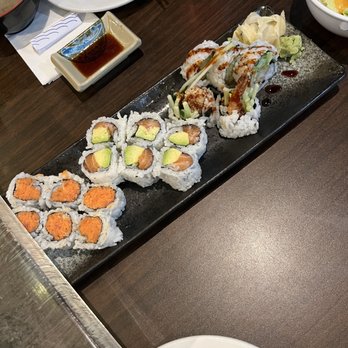Sushi Yokohama - Tuna Spicy Crunchy Tuna Roll, Salmon Avocado Roll, Shrimp Tempura - Lunch Special - Sushi Bars Near Me - Somerville, New Jersey Sushi Yokohama - Tuna Spicy Crunchy Tuna Roll, Salmon Avocado Roll, Shrimp Tempura - Lunch Special - Sushi Bars Near Me - Somerville, New Jersey