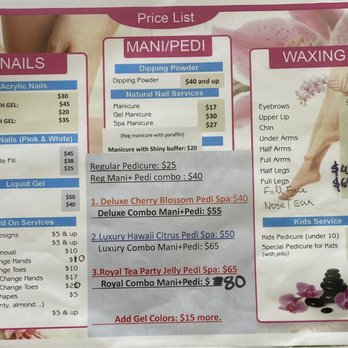 LV Nails - Price list - Nail Salons Near Me - Palm Springs, California