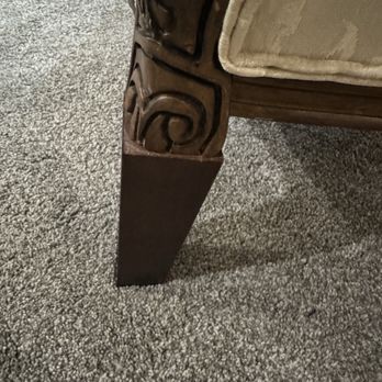 Furniture & Repairs - The leg they replaced. Awful for 500.00! - Furniture Reupholstery Near Me Furniture & Repairs - The leg they replaced. Awful for 500.00! - Furniture Reupholstery Near Me