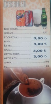 Menu photo 2 Muşmuloğulları Istanbul, 34 Menu photo 2 Muşmuloğulları Istanbul, 34