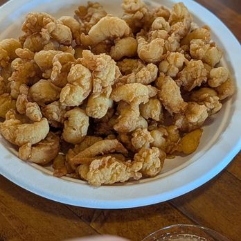 Cajun's Snack Bar - Fried crawfish and remoulade sauce - Seafood Near Me - Lowell, Vermont