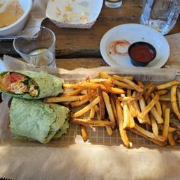 Buffalo chicken wrap Buffalo chicken wrap