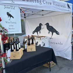 Dancing Crow Vineyards - Dancing Crow Vineyards showing off their wares at the Clement Street Farmers Market San Francisco