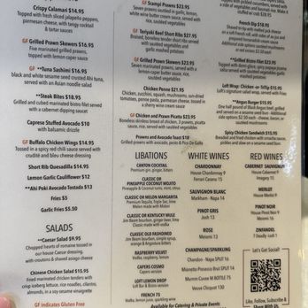 Loft Bar & Bistro - Menu - Lounges Near Me - San Jose, California