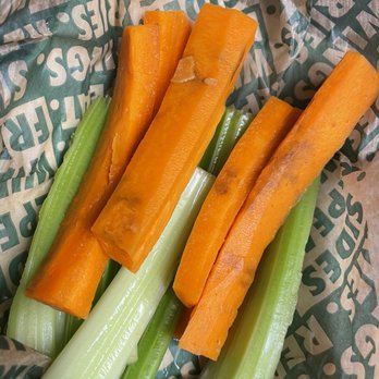 Wingstop - Rotten carrots. Someone there lacks common sense in order to send these in an order. - Chicken Wings Near Me - Manteca, California