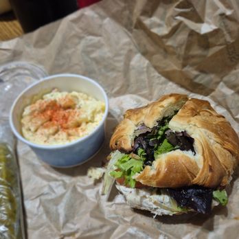 McAlister's Deli - Chicken salad sandwich with the potato salad - Salad Near Me - Parma, Ohio McAlister's Deli - Chicken salad sandwich with the potato salad - Salad Near Me - Parma, Ohio