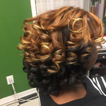 D'Doris - Decided to change it up and add some curls. Came out great!!!:-) - Hair Salons Near Me - Norcross, Georgia
