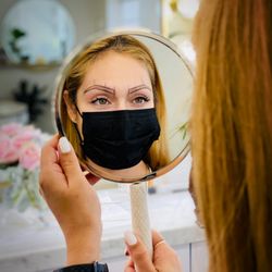 O Mi Lashes & Brows by Julie Ha Beauty - Consultation is one of the most important part of the procedure. Perfect shape = perfect brows!