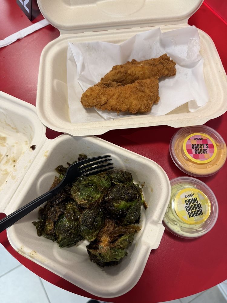 Food from Saucy! by KFC