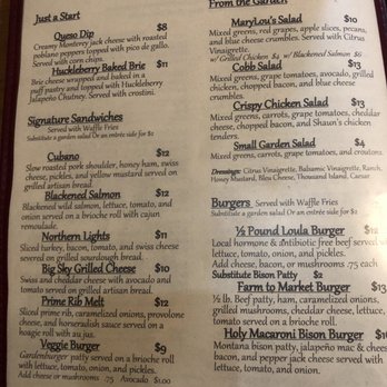 Loula's Cafe - Menu - Breakfast & Brunch Near Me - Whitefish, Montana