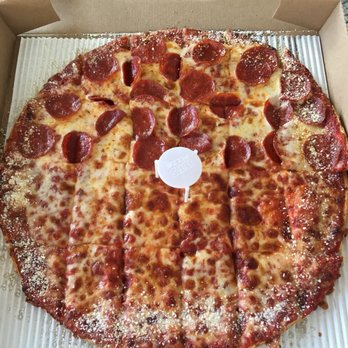 Jet's Pizza - Large (1/2 cheese; 1/2 Pepperoni) - Pizza Near Me - Frisco, Texas Jet's Pizza - Large (1/2 cheese; 1/2 Pepperoni) - Pizza Near Me - Frisco, Texas
