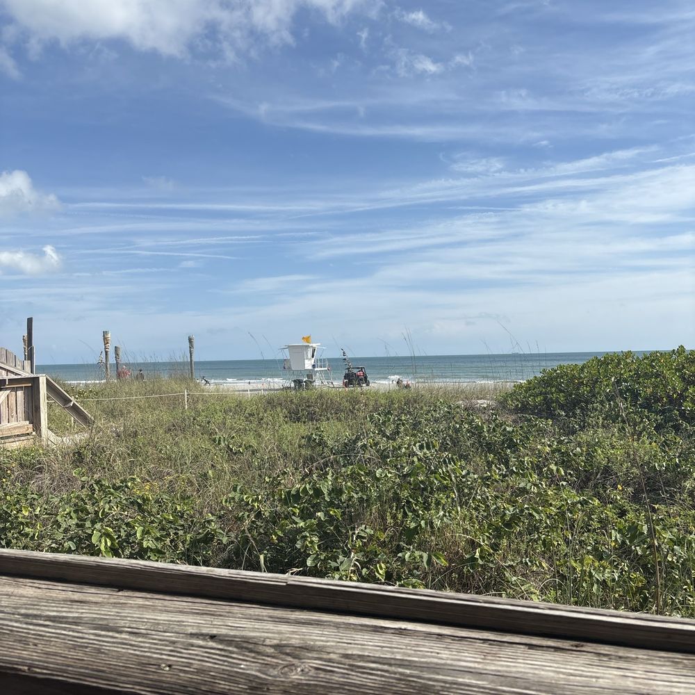 Coconuts On The Beach - View from the table - Bars Near Me - Cocoa Beach, Florida Coconuts On The Beach - View from the table - Bars Near Me - Cocoa Beach, Florida