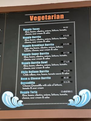 Menu photo 5 Tacos Sinaloa Berkeley, CA