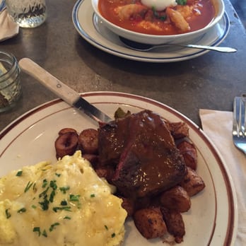 Sweet Chick - Steak & Eggs and Shrimp & Grits - Southern Near Me - New York, New York Sweet Chick - Steak & Eggs and Shrimp & Grits - Southern Near Me - New York, New York