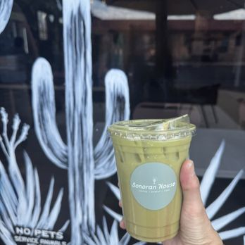 Sonoran House - Prickly Pear Matcha Latte - Coffee & Tea Near Me - Tucson, Arizona Sonoran House - Prickly Pear Matcha Latte - Coffee & Tea Near Me - Tucson, Arizona