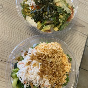 PokeCo - two bowls of food on a table - Hawaiian Near Me - Littleton, Colorado PokeCo - two bowls of food on a table - Hawaiian Near Me - Littleton, Colorado