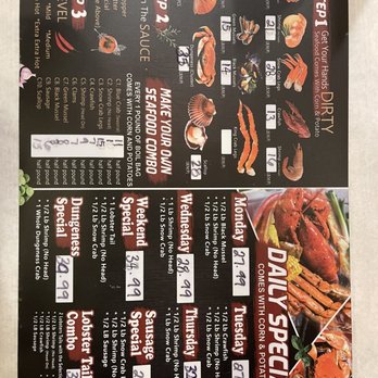 Red Crab Juicy Seafood - Menu - Cajun/Creole Near Me - Hampton, Virginia