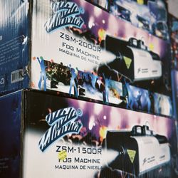 The Music Station - Equipo de humo / Fog equipment