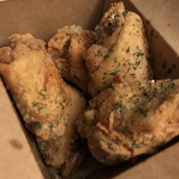 Bab Cafe - Breaded Korean Style Chicken Wings 5pc (Not Gluten Free) - Korean Near Me - Reno, Nevada Bab Cafe - Breaded Korean Style Chicken Wings 5pc (Not Gluten Free) - Korean Near Me - Reno, Nevada