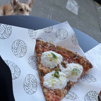 Swing Sandwiches and Pizza - Burrata slice - Sandwiches Near Me - Seattle, Washington Swing Sandwiches and Pizza - Burrata slice - Sandwiches Near Me - Seattle, Washington