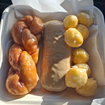 Rocklin Donuts & Cinnamon - Fresh maple donut and twist  with amazing donut holes. Not to be compared with any other. - Donuts Near Me - Rocklin, California