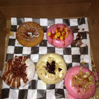Undrgrnd Donuts - French toast, 420?, homer, monkey chunk, and a 420. - Donuts Near Me Undrgrnd Donuts - French toast, 420?, homer, monkey chunk, and a 420. - Donuts Near Me