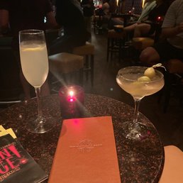 French 75 and Dirty Martini French 75 and Dirty Martini