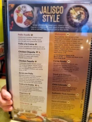 Menu photo 8 El Tapatio Auburn, CA