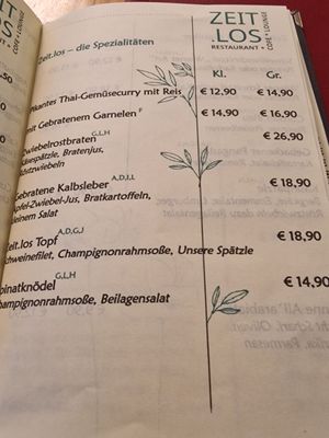 Menu photo 7 Zeit.los Augsburg, BY