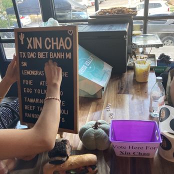 Banh Mi Cook-Off - Xin Chao was unique - Festivals Near Me - Houston, Texas