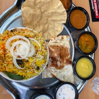 Hyderabad House - Thali - Indian Near Me - Centennial, Colorado